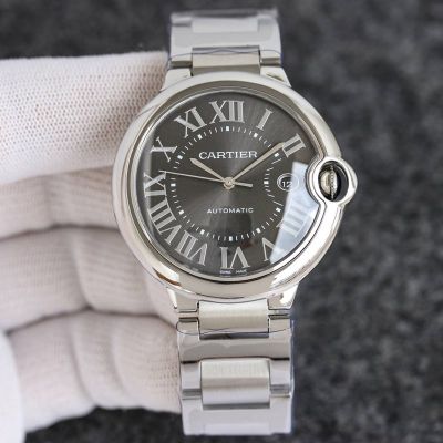 TW Factory Cartier 2824 Movement 42MM Steel Sapphire Glass Grey Watch